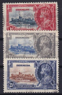 BERMUDA 1935 - Canceled - Sc# 100-102 - Bermudes