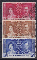 BERMUDA 1937 - Canceled - Sc# 115-117 - Bermudes