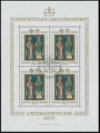 LIECHTENSTEIN BLOCK KLEINBOGEN Nr 734 ESST KLEI X2EE496 - Blocs & Feuillets