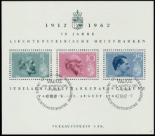 LIECHTENSTEIN BLOCK KLEINBOGEN Block 6-3 ESST SE07A6A - Bloques & Hojas