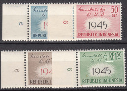 Indonesia 1959 Mi#249-252 Mint Never Hinged - Indonésie