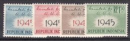 Indonesia 1959 Mi#249-252 Mint Never Hinged - Indonesië