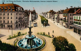 13908148 La_Chaux-de-Fonds_NE Fontaine Monumentale Avenue Léopold Robert - Autres & Non Classés