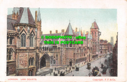 R494374 London. Law Courts. Postcard - Sonstige & Ohne Zuordnung