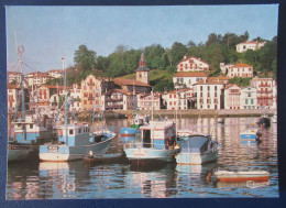 CPM CARTE POSTALE  BATEAUX DE PÊCHE A CIBOURE - Visvangst