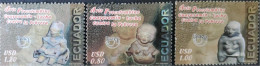 OH) 2005 ECUADOR, AMERICA UPAEP, PRE-COLOMBIAN ART FIGHT AGAINST POVERTY, ARCHEOLOGY, GUAYASAMIN CULTURE, MNH - Ecuador