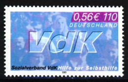 BRD BUND 2001 Nr 2160 Postfrisch SE194EE - Unused Stamps