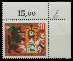 BRD BUND 1963 Nr 410 Postfrisch ECKE-ORE X3022EA - Neufs