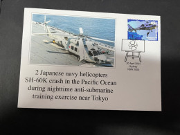 18-4-2024 (2 Z 22) 2 Japan Navy Helicopter SH-60K Collide During Nightime Anti-submarine Training Near Tokyo - Militares