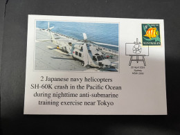 18-4-2024 (2 Z 22) 2 Japan Navy Helicopter SH-60K Collide During Nightime Anti-submarine Training Near Tokyo - Militares