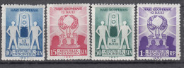 Indonesia 1957 Mi#201-204 Mint Never Hinged - Indonesië