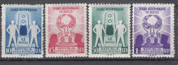 Indonesia 1957 Mi#201-204 Mint Never Hinged - Indonesia