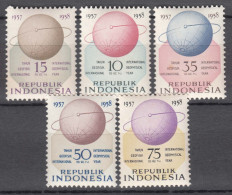 Indonesia 1958 Mi#224-228 Mint Never Hinged - Indonesien