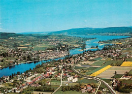 13896612 Wagenhausen TG Panorama Mit Blick Auf Stein Am Rhein Und Untersee Wagen - Autres & Non Classés