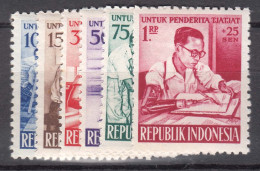Indonesia 1957 Mi#190-195 Mint Never Hinged - Indonésie