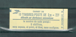 FRANCE CARNET - Y&T N° 2376 C1 NEUF** Type Liberté De Dlacroix 2,20 Frs Rouge - Moderne : 1959-...