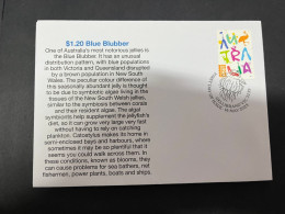 25-4-2024 (3 Z 2) Australia - FDC - 2023 Blue Blubber Jellyfish - Sobre Primer Día (FDC)