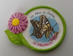 FEVE - FEVES -  "CLAMECY LES AMIS DU POLLEN" - PAPILLON  LE MACHAON -     PAPILLONS - Altri & Non Classificati