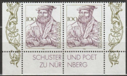 BRD 1994 MiNr.1763 Paar ** Postfrisch 500.Geb. Hans Sachs ( A1402 ) Günstige Versandkosten - Ungebraucht