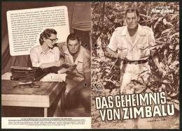 Filmprogramm IFB Nr. 1297, Das Geheimnis Von Zimbalu, Johnny Weissmüller, Virginia Grey, George Reeves, Regie: W. Ber  - Revistas