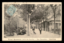 10 - TROYES - ETABLISSEMENT ROUSSEAU, SALON DES FAMILLES - LES TAUXELLES - CARTE TAXEE - VOIR ETAT - Troyes