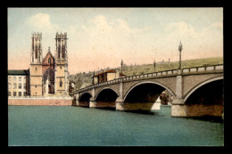 54 - PONT-A-MOUSSON - LE NOUVEAU PONT - CARTE COLORISEE - Pont A Mousson