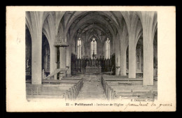 54 - PETITMONT - INTERIEUR DE L'EGLISE - Otros & Sin Clasificación