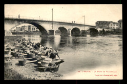 54 - NANCY - LE PONT DE MALZEVILLE - LAVANDIERES - LAVEUSES - LESSIVE - Nancy