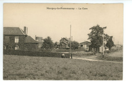 MORGNY LA POMMERAY ( La Pommeraye ) La Gare ( Peu Courante ) - Andere & Zonder Classificatie