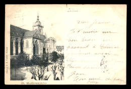 68 - COLMAR - EGLISE ST-MARTIN - VOYAGE EN 1898 - Colmar