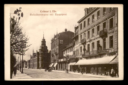 68 - COLMAR - RUFACHERSTRASSE MIT HAUPTPOST - Colmar