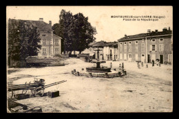 88 - MONTHUREUX-SUR-SAONE - PLACE DE LA REPUBLIQUE - Monthureux Sur Saone