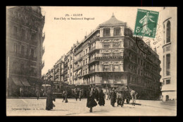 ALGERIE - ALGER - RUE D'ISLY ET BOULEVARD BUGEAUD - Algiers