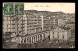 ALGERIE - ALGER -  BOULEVARD BUGEAUD - VOIR ETAT - Algiers
