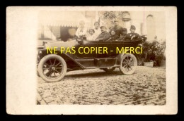 AUTOMOBILE ANCIENNE - CARTE PHOTO ORIGINALE  - Turismo