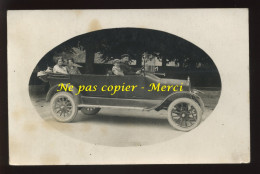 AUTOMOBILE ANCIENNE - CARTE PHOTO ORIGINALE - Passenger Cars