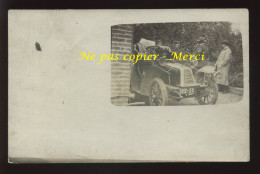 AUTOMOBILE ANCIENNE - IMMATRICULEE 192-XX - CARTE PHOTO ORIGINALE - Turismo