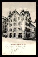 SUISSE - EINSIEDELN - RATHAUS UND POST - Other & Unclassified