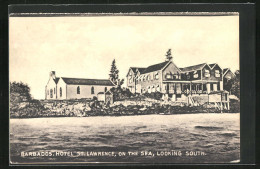 AK Barbados, Hotel St. Lawrence, On The Sea, Looking South  - Altri & Non Classificati