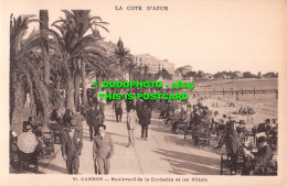 R494887 La Cote DAzur. 51. Cannes. Boulevard De La Croisette Et Les Hotels. Muni - World