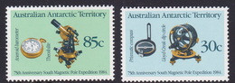 Australian Antarctic Territory  ASC 60-61 1984 75th Anniversary Expedition To South Pole  MNH - Unused Stamps