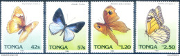 Fauna. Farfalle 1989. - Tonga (1970-...)