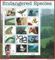 1996 Stati Uniti Fauna N° 2886/2900 MINIFOGLIO  MNH/** - Altri & Non Classificati