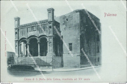 Bn418  Cartolina Palermo Chiesa Di S.maria Della Catena Ricostruita Nel XV Secol - Palermo