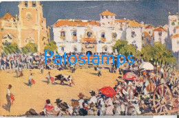 227659 SPAIN ESPAÑA ART ARTE SIGNED M. BERTUCHI COSTUMES UNA CAPEA  POSTAL POSTCARD - Other & Unclassified