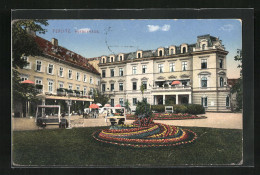 AK Teplitz Schönau / Teplice, Herrenhaus Mit Garten  - Tschechische Republik