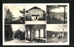 AK Annweiler Am Trifels, Waldgasthaus Forsthaus Taubensuhl  - Jagd