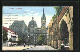 AK Aachen, Blick Auf Kaiserdom  - Aken