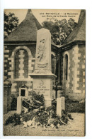 MOTTEVILLE Le Monument Aux Morts - Autres & Non Classés