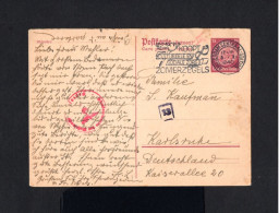 16734-GERMAN EMPIRE-Third Reich.MILITARY NAZI CENSOR PROPAGANDA POSTCARD Amsterdam.1940.WWII.DEUTSCHES REICH.carte Post - Covers & Documents
